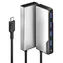 Alogic Fusion Swift USB-C Hub Space Gray / USB hub / 4 porty
