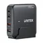 Unitek P1228ABK01- EU čierna / Nabíjačka / GaN / 70W / 2x USB-C / 2x USB-A