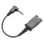 HP Poly kábel 3,5 mm jack - QD 3 m / Audio kábel / EncorePro 300/500/700 series / Čierna