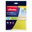 Vileda Actifibre Pre žltá / Utierka na okná a sklo / Mikrovlákno / Nezanecháva šmuhy / Pranie 60 °C