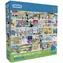 GIBSONS Puzzle Mestá Veľkej Británie XL / 500 dielikov / 68 x 49 cm