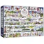 GIBSONS Puzzle Symboly Veľkej Británie / 1000 dielikov / 68 x 49 cm