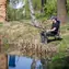 Nils Camp NC1801 / Rybárske kreslo / Nastaviteľné nohy / Nosnosť 180 kg / Oceľový rám