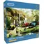 GIBSONS Puzzle Kŕmenie kačíc / 500 dielikov / 49 x 34 cm