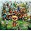 MAGNOLIA Puzzle Strašidelný orchester / 1023 dielikov / 60 x 60 cm
