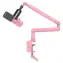 FIFINE TAM8 ružová / Stolný mikrofón / dynamický / USB / XLR / RGB