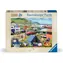 Ravensburger Puzzle Leisure Days č.5: Kempovanie a karavaning / 1000 dielikov / 70 x 50 cm