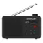 Kenwood CR-M25DAB čierna / DAB+ rádio / Bluetooth 5.3 / USB-C / LCD displej / výdrž batérie 7 h