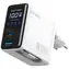 4smarts GaN Flex Screen AI 100W biela / Nabíjačka / GaN / 2x USB-C, 1x USB-A / Displej