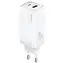 USAMS T47 biela / Nabíjačka / USB-C + USB / PD3.0 + QC / 65W