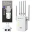 WiFi zosilňovač signálu / Repeater a prístupový bod / 300 Mb/s / 6 antén / 2x RJ45