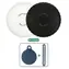 4smarts SkyTag Slim Set čierna, biela / Bluetooth lokátor / Find My / MFi / CR2032