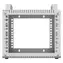 10" OR10-2304-S sivý / Otvorený rack / 4U / 280×300 mm
