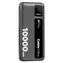 Obal:Me CablePulse 10000mAh 22,5W čierna / Powerbanka / integrované káble / USB-C / USB-A