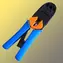OEM Konektorovacie kliešte PROFI Blue / Konektorovacie kliešte / 8P+6P+4P / račňa