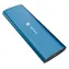 Natec RHINO M.2 NVMe Lite obzorová modrá / Externý box pre SSD / M.2 NVMe / Hliníkové telo / USB-C / 10 Gbps