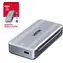 Unitek Externý box pre SSD M.2 NVMe strieborný / Externý box / USB4 Gen 3x2 / 40 Gbps / do 8 TB