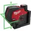 Milwaukee M12 CLLP-0C zelená / Aku líniový laser / 12V / nivelačný
