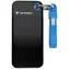 Verbatim Pocket SSD 128 GB čierno-modrá / Externý SSD / USB-C 3.2 Gen 2 / R: 1000 MB/s / W: 1000 MB/s