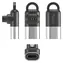 Allity AGA-161 Garmin/USB-C sivá / Adaptér / Na nabíjanie hodiniek Garmin / USB-C