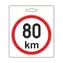 Sportteam Samolepka obmedzená rýchlosť 80 km/h / Samolepka / 110 mm