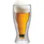 Maxxo Beer 350 ml / Termo pohárik / borosilikátové sklo, dvojitá stena
