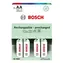 BOSCH HR6B4P2600/00 / Nabíjacie batérie / AA (HR6) / 2600 mAh / NiMH / 4 ks