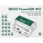 NETIO PowerDIN 4PZ / Rozvodný panel / RACK / DIN lišta