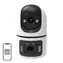 MOES WCM-Q09 / IP kamera / 8MP duálny objektív / Wi-Fi 6 / PTZ 300 ° / 60 ° / Nočné videnie