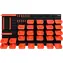 Vorel Organizér nástenný sada 48 ks / Organizér / 4X tabuľa 475x272 mm / plast