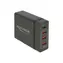 DeLock Nabíjačka 1x USB-C PD + 3x USB-A / Sieťová nabíjačka / 60 W / čierna