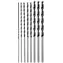 Graphite Sada vrtákov do dreva predĺžených / 4-5-6-7-8-10-12 mm x 300 mm / 7 ks