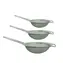 MSV súprava 3 ks sitkových sitiek / nerezová oceľ / 8, 14, 18 cm