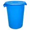 Denox Industrial modrá / Odpadkový kôš / 100 l / s vekom / PP plast