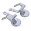 MSV Náhradné pánty pre WC doštičku pozinkované / Pánty / Zinok / 80x40x30 mm