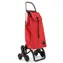 Rolser I-Max MF 6 Logic červená / Nákupná taška s kolieskami do schodov / 6 koliesok / 43 l / do 50 kg