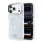 Lacoste IML Frosted Petit Pique Metal Logo transparentné / Kryt / MagSafe / iPhone 18 Pro