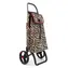 Rolser I-Max Wild 2 Logic RSG leopardí vzor / Nákupná taška na kolieskach / Objem 43 l / Nosnosť 40 kg