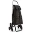 Rolser I-Max Star 6 čierno-oranžová / Nákupná taška s kolieskami do schodov / 43 l / nosnosť 50 kg / výška 107 cm