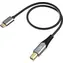FiiO Kábel USB-C - USB-B 0,5 m čierna / Kábel / USB-C (M) - USB-B (M)