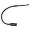 KEETEC ML2271 čierna / LED čítacie svietidlo / flexibilné rameno / biele / červené svetlo / 12V / 72lm