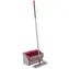 LAMART LT8064 červený / Upratovací set / Plochý mop / 8 l / Nerezová tyč 120 cm