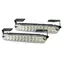 KEETEC DRL 16 / LED denné svietenie / 12/24V / 24x LED Piranha / ECE R87 / 160 × 24 × 40 mm