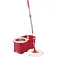 Lamart LT8062 Clean červený / Mop / Rotačný so žmýkačom / Skladací / 10 l / 120 cm