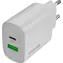 Canyon OnCharge 250 biela / Nabíjací adaptér / 25W / 1x PD / 1x QC