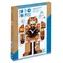 DJECO DIY Vyrob si sám Hodiny Robot / Kreatívna sada / Funkčný hodinový strojček / FSC lepenka / 80+ nálepiek