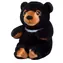 KEEL TOYS SE1454 Medveď čierny / Plyšová hračka / 18 cm
