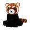 KEEL TOYS Keeleco Panda červená 25 cm / Eko plyšová hračka / od 0 rokov