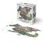 Prime 3D Drevené puzzle Začarovaní draci / 300 dielikov