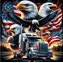 Norimpex Diamantové maľovanie Americký truck / 30x40 cm